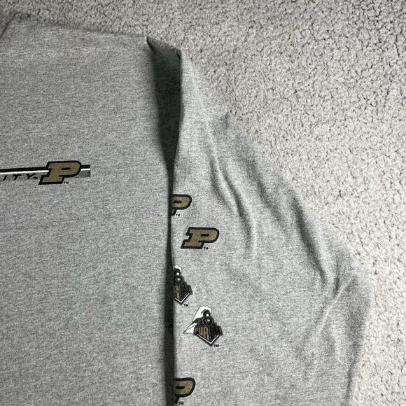 Purdue Boilermakers Shirt Mens L Long Sleeve JanSport USA Vintage NCAA 90s - Picture 11 of 13